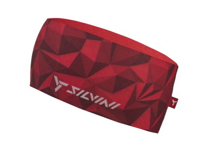 Silvini unisex čelenka UA1739 Agri merlot-cloud (Velikost S/M)