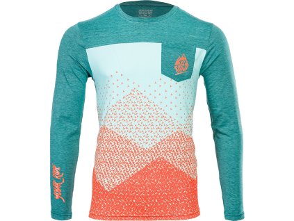 Silvini pánský dres MD1804 Ello ocean-orange (Velikost S)
