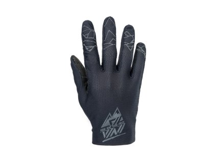 Unisex cyklistické rukavice Silvini UA1806 Gerano black (Velikost L)