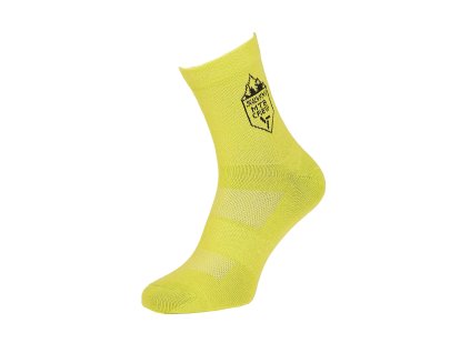 Silvini unisex ponožky UA1659 Bevera lime-black | SLV00491_lime-black