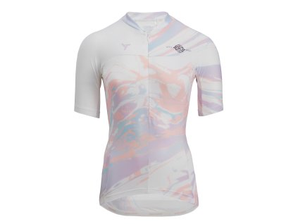 Dámský dres Silvini WD1621 Catirina white-blush (Velikost XS)