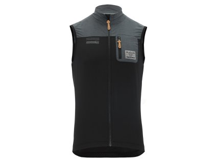 Silvini pánská vesta MJ2217 Cairo charcoal (Velikost S)