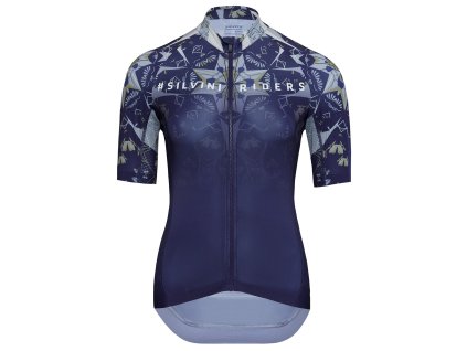 Silvini dámský dres WD2210 Mottolina navy | SLV00707_navy