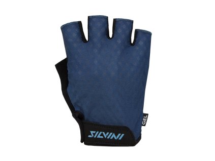 Silvini pánské cyklistické rukavice MA2417 Gaiono navy-black (Velikost M)