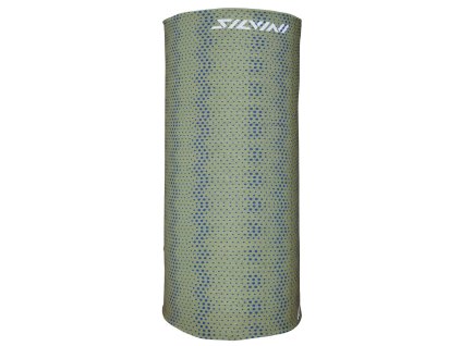 Unisex nákrčník Silvini UA1730 Motivo olive-navy (Velikost onesize)
