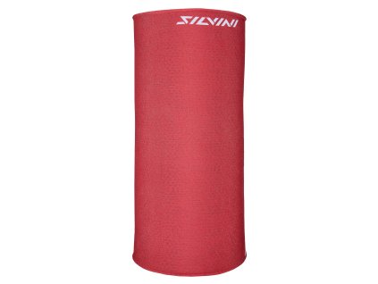 Unisex nákrčník Silvini UA1730 Motivo red-merlot (Velikost onesize)