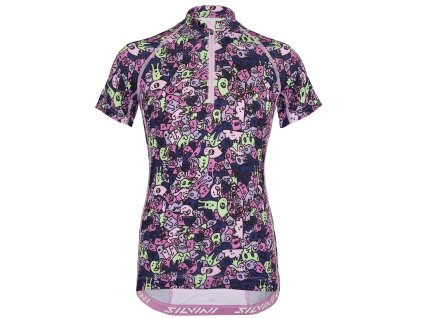 Dětský dres Silvini CD1434 Scrivia blush-green (Velikost 110-116)