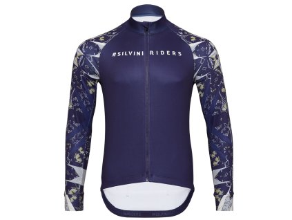 Silvini pánský dres MD2207 Leverono navy (Velikost S)