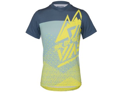 Dětský dres Silvini CD2283 Denni neon-blue | SLV00783_neon-blue