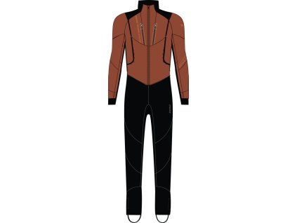 Silvini pánská závodní kombinéza RSM2130 Montevillo brick red-black (Velikost S)