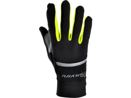 Zimní unisex rukavice ISONZO UA905 black-neon (Velikost M)