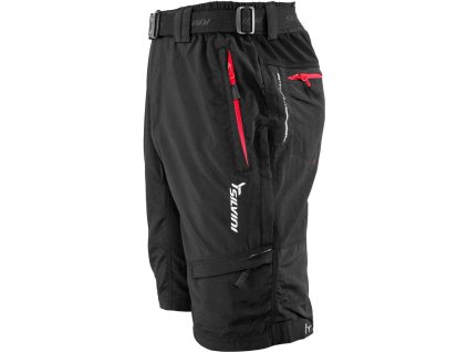 Pánské MTB cyklokalhoty RANGO MP857 black/red (Velikost XXL)