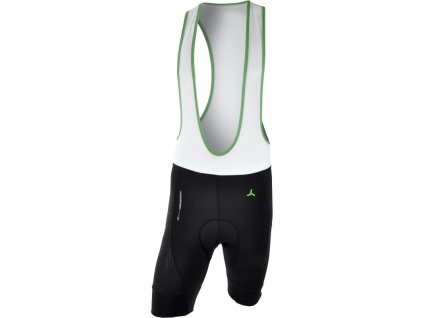 Pánské cyklokalhoty FORTORE MP1004 black/forest (Velikost XXXL)