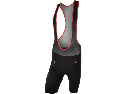 Pánské cyklokalhoty FORTORE MP1004 black/red (Velikost S)