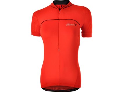Dámský cyklodres CATIRINA WD1002 red (Velikost M)