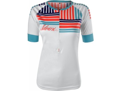 Dámský volný MTB dres STABINA WD1014 white (Velikost XS)