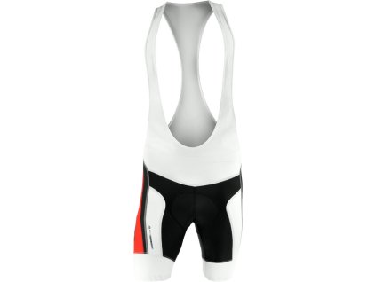 Pánské cyklokalhoty MERRE MP605 white/red (Velikost M)