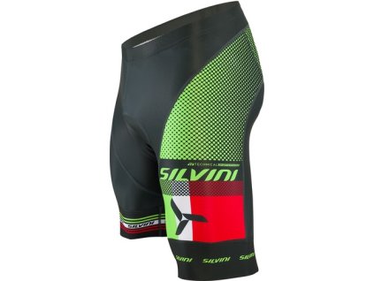 Cyklistické pánské kalhoty TEAM MP838 green (Velikost M)