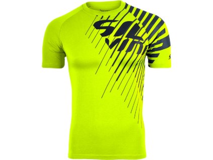 Pánské bavlnìné trièko PROMO MT517 x neon-charcoal (Velikost S)