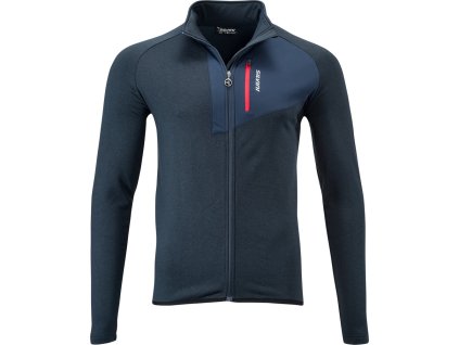 Pánská funkèní mikina FERRATO Pro MJ1146 black-charcoal (Velikost M)