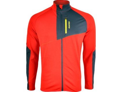 Pánská funkèní mikina FERRATO Pro MJ1146 red-charcoal (Velikost M)