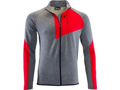 Pánská funkèní mikina FERRATO Pro MJ1146 x navy-red (Velikost M)