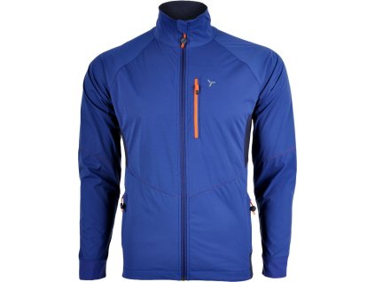 Pánská lehká softshell bunda Natisone MJ1100 navy-orange (Velikost L)