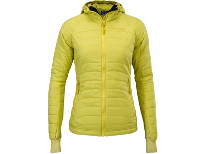 Dámská primaloft bunda Cesi WJ1143 yellow (Velikost S)