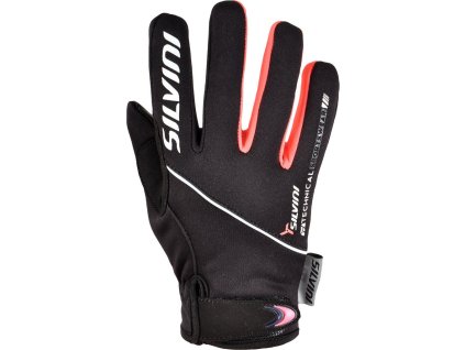 Dìtské sportovní softshellové rukavice Ortles CA1139 x black-punch (Velikost 7-8)