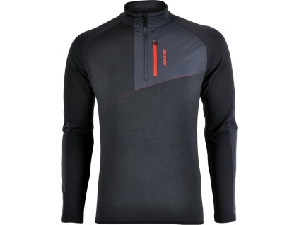 Pánská funkèní mikina Ferrato MJ1108 black-charcoal (Velikost M)