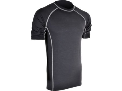 Pánské merino triko Soana MT828 charcoal (Velikost S)