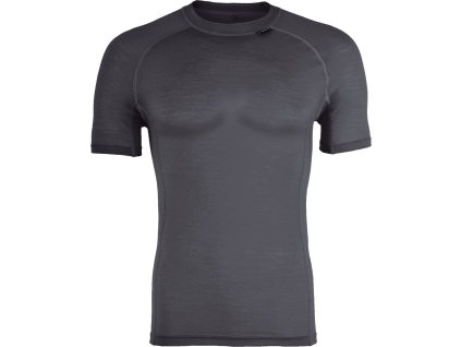 Pánské merino triko Soana MT828 charcoal-cloud (Velikost L)