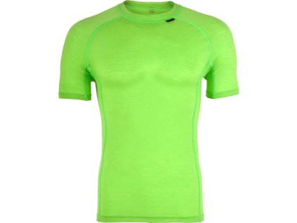 Pánské merino triko Soana MT828 green (Velikost S)