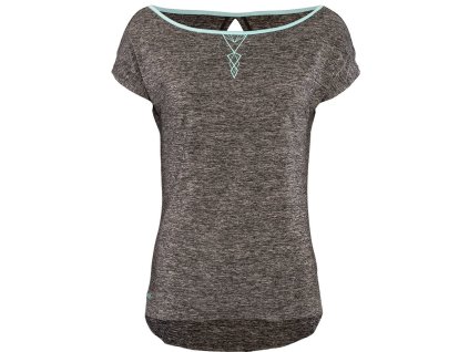 Dámský cyklodres Calcinara WD1208 x charcoal-turquoise (Velikost XS)