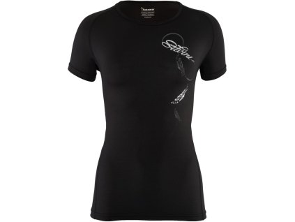 Dámské sportovní triko GIONA WT1205 black (Velikost S)