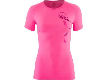 Dámské sportovní triko GIONA WT1205 pink (Velikost XS)