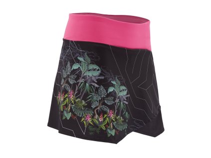 Dámská MTB suknì ISORNO Pro WS1216 black-fuchsia (Velikost XS)