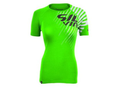 Dámské bavlnìné trièko PROMO WT518 green-black (Velikost XS)