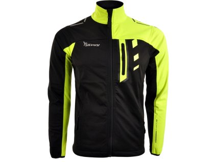 Pánská softshellová bunda Casino MJ701 neon-black (Velikost M)