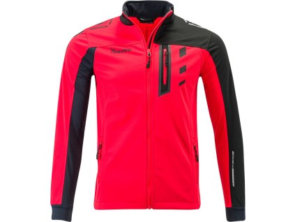 Pánská softshellová bunda Casino MJ701 red-black (Velikost M)