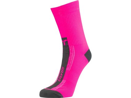 Cyklistické ponoky Allaro UA1233 pink-charcoal (Velikost 36-38)