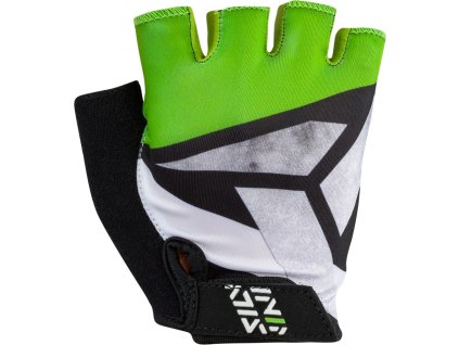 Dětské cyklorukavice OSE CA1437 green-black (Velikost 7-8)