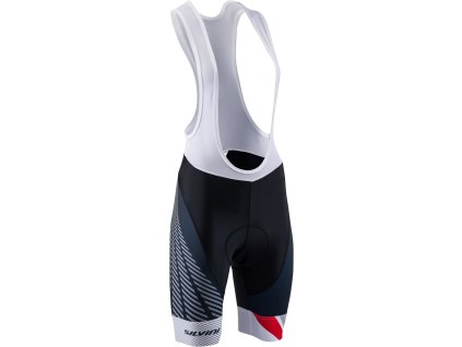 Dámské cyklo kalhoty Team Bib WP1408 black-red (Velikost XS)