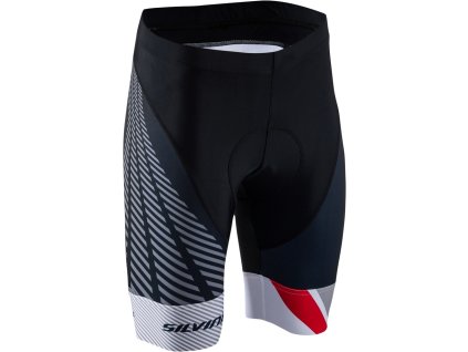 Dámské cyklo kalhoty Team WP1409 black-red (Velikost XS)