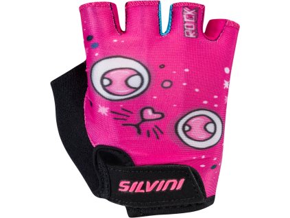Dětské cyklorukavice Punta CA1438 pink-pink (Velikost 3-4)