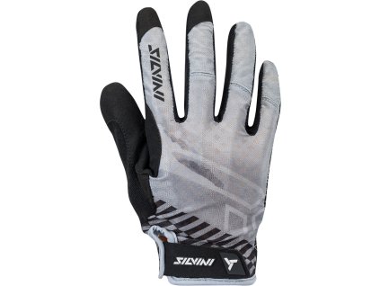 Pánské celoprsté cyklistické rukavice Gattola MA1425 charcoal-black (Velikost M)