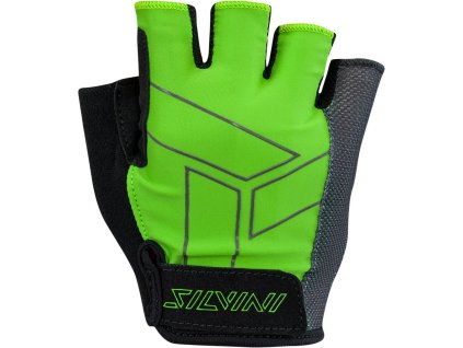 Pánské cyklistické rukavice LIRO MA1444 green-charcoal (Velikost M)