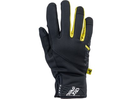 Dámské zimní rukavice ORTLES WA1540 black-yelow (Velikost S)