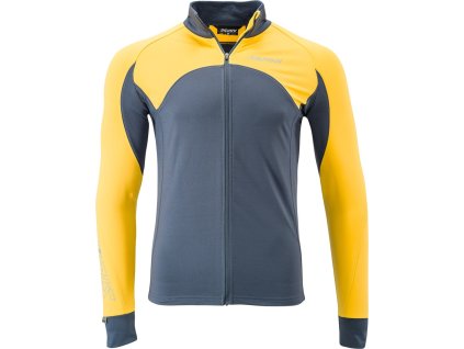 Pánská sportovní mikina Matese Pro MJ1507 charcoal-yelow (Velikost M)