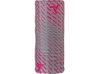 Zateplený multifinkèní šátek Marga UA1525 x ocean-pink (Velikost one size)